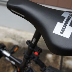 ハマー(HUMMER) FDB206Wsus-NP パンクしないノーパンクタイヤ採用 前後Wサスペンション搭載 折りたたみ自転車 シマノ製6段変速機搭載