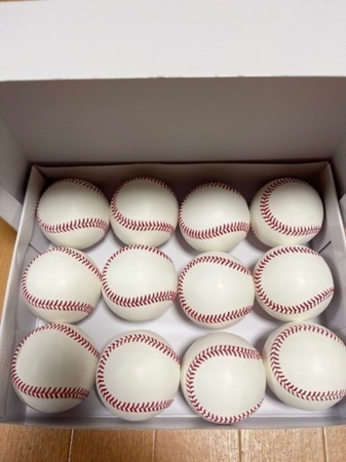 プロ野球仕様硬式野球ボール【国産高級牛白革使用】1ダース (けい 