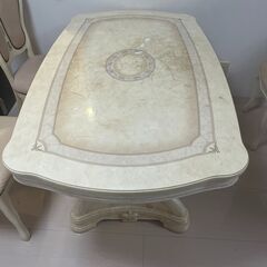 定価４３万円のイタリア製サルタレッリ アマルフィ ダイニングセット ５点