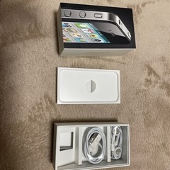 iPhone4の箱と付属品のみ