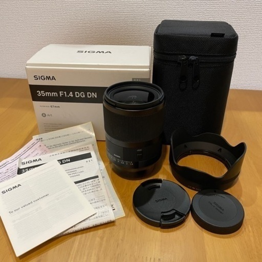 Sigma 35mm f1.4 DG DN ART sony Eマウント