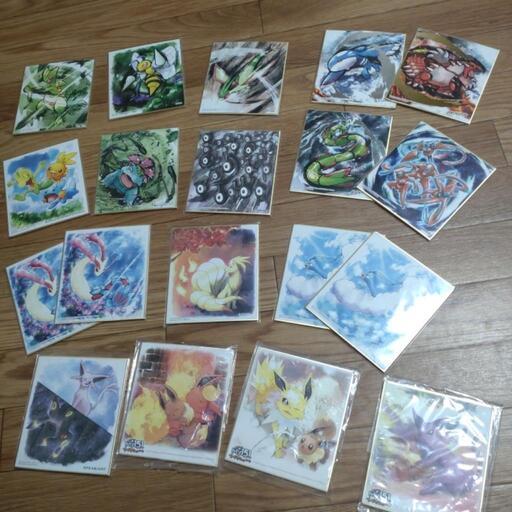 ポケモン　色紙
