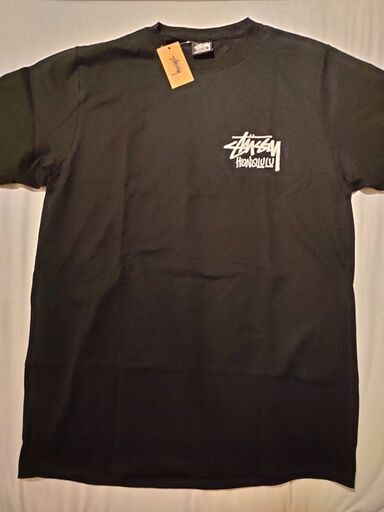STUSSY ホノルル ハワイ限定 ブラック Tシャツ STUSSY ハワイ限定 ホノルルTシャツ黒【未使用品】 - メルカリ