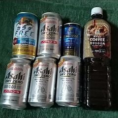 ノンアルコールビール 5本 缶コーヒー 1本 ペットボトル珈琲 ...