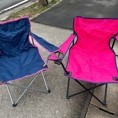 キャンプ用椅子 2脚セット