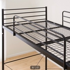 美品✨ニトリ 2段パイプベット マットレス付き