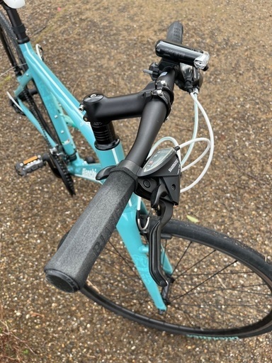 B996★24800円★整備済み スポーツ中古自転車 GT　トラフィック3.0　ライトブルー　52ｃｍ【クロスバイク】 B996☆24800円☆整備済み スポーツ中古自転車 GT トラフィック3.0