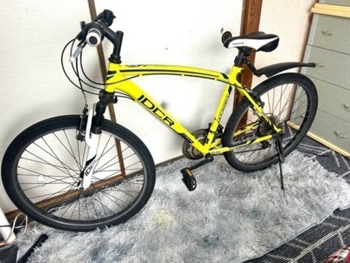 26インチマウンテンバイクSHIMANO21段変速、即乗りOK