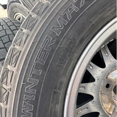 バリ溝】145/80R13 タイヤホイールセット
