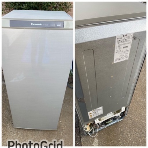 2015年製💐パナソニック 冷凍庫 NR-FZ120B-S ファン方式 121L