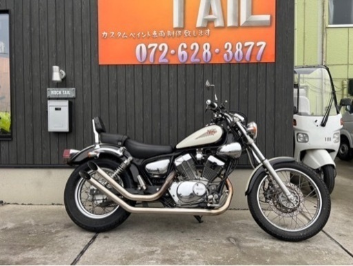 ★28万円　ビラーゴ250S 後期　セル1 実働車　バッテリー新品！ヤマハ　ビラーゴ250 ビラーゴ　3DM アメリカン
