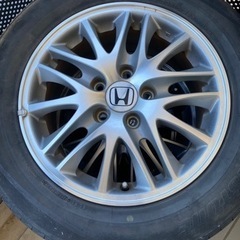 RB3オデッセイ　純正ホイールタイヤ4本セット オデッセイ rb3 純正ホイールタイヤセット