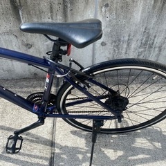 ハヤサカ オリジナル クロスバイク ルーチェ マットネイビー 中古 自転車 学生 買取 クロスバイク