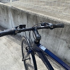 ハヤサカ オリジナル クロスバイク ルーチェ マットネイビー 中古 自転車 学生 買取 クロスバイク