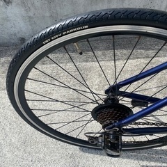 ハヤサカ オリジナル クロスバイク ルーチェ マットネイビー 中古 自転車 学生 買取 クロスバイク