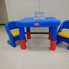 子供用プラテーブル・椅子2脚セット（R603-13.14.…