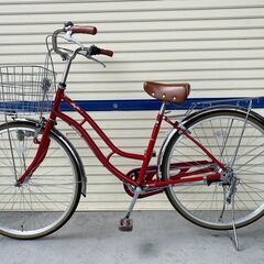 リサイクル自転車(2402-21) ファミリーサイクル 26インチ