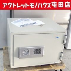 EIKO テンキー式耐火金庫 SSP-4N 引出しトレー付き 5...