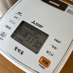 【ネット決済】三菱IHジャー炊飯器1.0 NJ-KSE106-W...