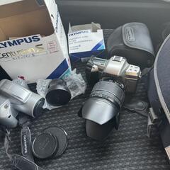 カメラ２台セット(OLYMPUS、PENTAX)