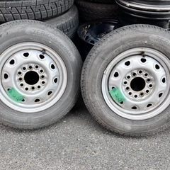 軽バン軽トラタイヤ　22年　YOKOHAMA 145/80R12 2本