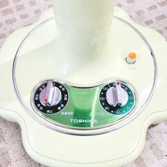 東芝 扇風機 F-261G 緑羽根 昭和レトロ