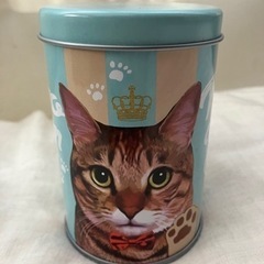 【決まりました】ねこデザイン 缶入れ物