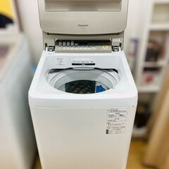 【REGASTOCK川崎店】【特価品】Panasonic パナソニック 8.0kg 全自動洗濯機 泡洗浄 NA-FA80H6 2018年製