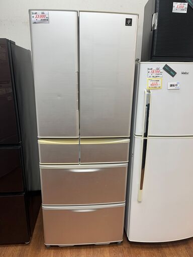 リサイクルショップどりーむ天保山店　No12364　冷蔵庫　大型冷蔵庫　440L　SHARP　2013年製　激安大特価　配達設置可能