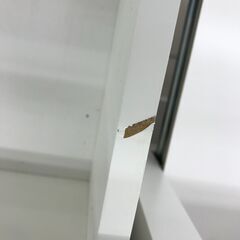 ☆ジモティ割あり☆ レンジボード ホワイト H195×D46.5×W118