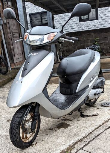 お話し決まりました。ホンダ　ディオ　AF62　銀／黒　2004年　3月29日までは¥5.000 引き￥35,000 キャブレター車
