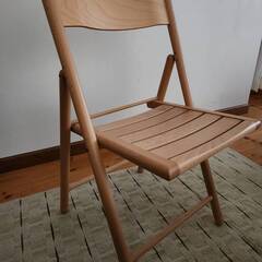 折りたたみ椅子（木製） 無印良品購入品