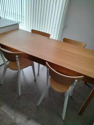 IKEA EKEDALEN 伸長式テーブル 120/180x80 cm IKEA EKEDALEN 伸長式