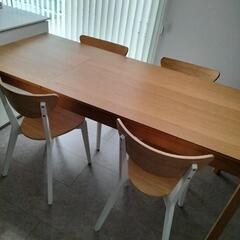 IKEA EKEDALEN 伸長式テーブル 120/180x80 cm