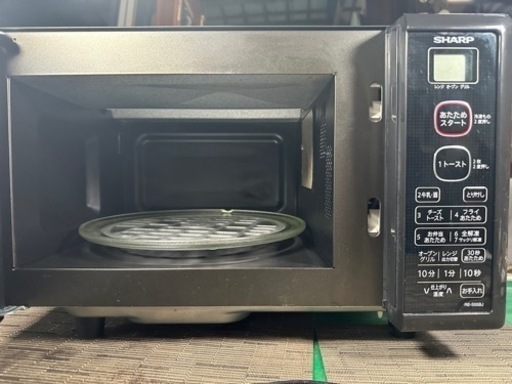 SHARP シャープ オーブンレンジ RE-S55BJ-B 19年製 保証付き