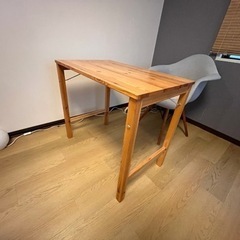 無印良品MUJI パイン材テーブル　折り畳み可能