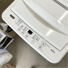 超美品‼️】ヤマダセレクト 2021年製 6.0kg全自動洗濯機 スピード