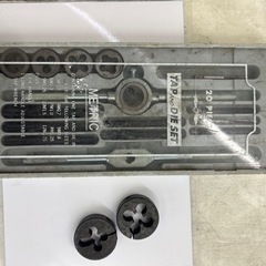 タップダイスセット　メートルネジ（Ｍ）20PC