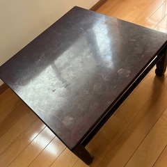 座卓(木製ローテーブル)
