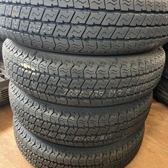 新品ヨコハマタイヤ、新品ホイール145/80R12