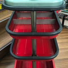ホリー　ツールワゴン　4段　約 幅(W)680mm × 奥行(D)380mm × 高さ(H)900mm