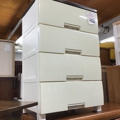 ●販売終了●ウッドトップ4段チェスト　中古品