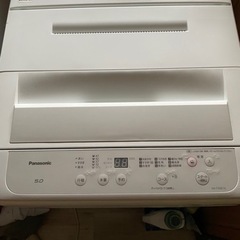 パナソニック 2021年製 5キロ洗濯機