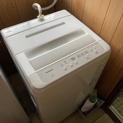 パナソニック 2021年製 5キロ洗濯機