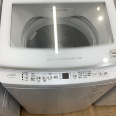 AQUA（アクア）の全自動洗濯機未使用品です！！！！