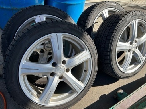 売約済み235/45R18ダンロップスタッドレス4本バリ山 (てら。) 東釧路の 