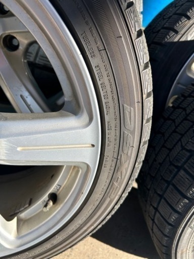 売約済み235/45R18ダンロップスタッドレス4本バリ山 (てら。) 東釧路の 