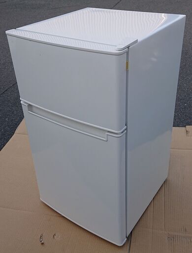 山口市、85L冷蔵庫￥88002019年製ハイアール小キズあり