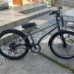 【asahi】24インチ自転車 6段変速 美品