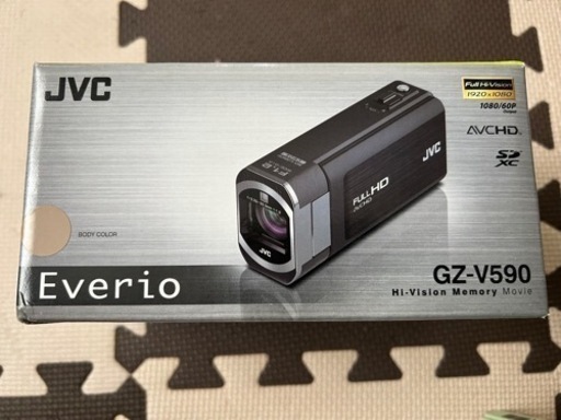 ビデオカメラ JCV Everio GZ-V590